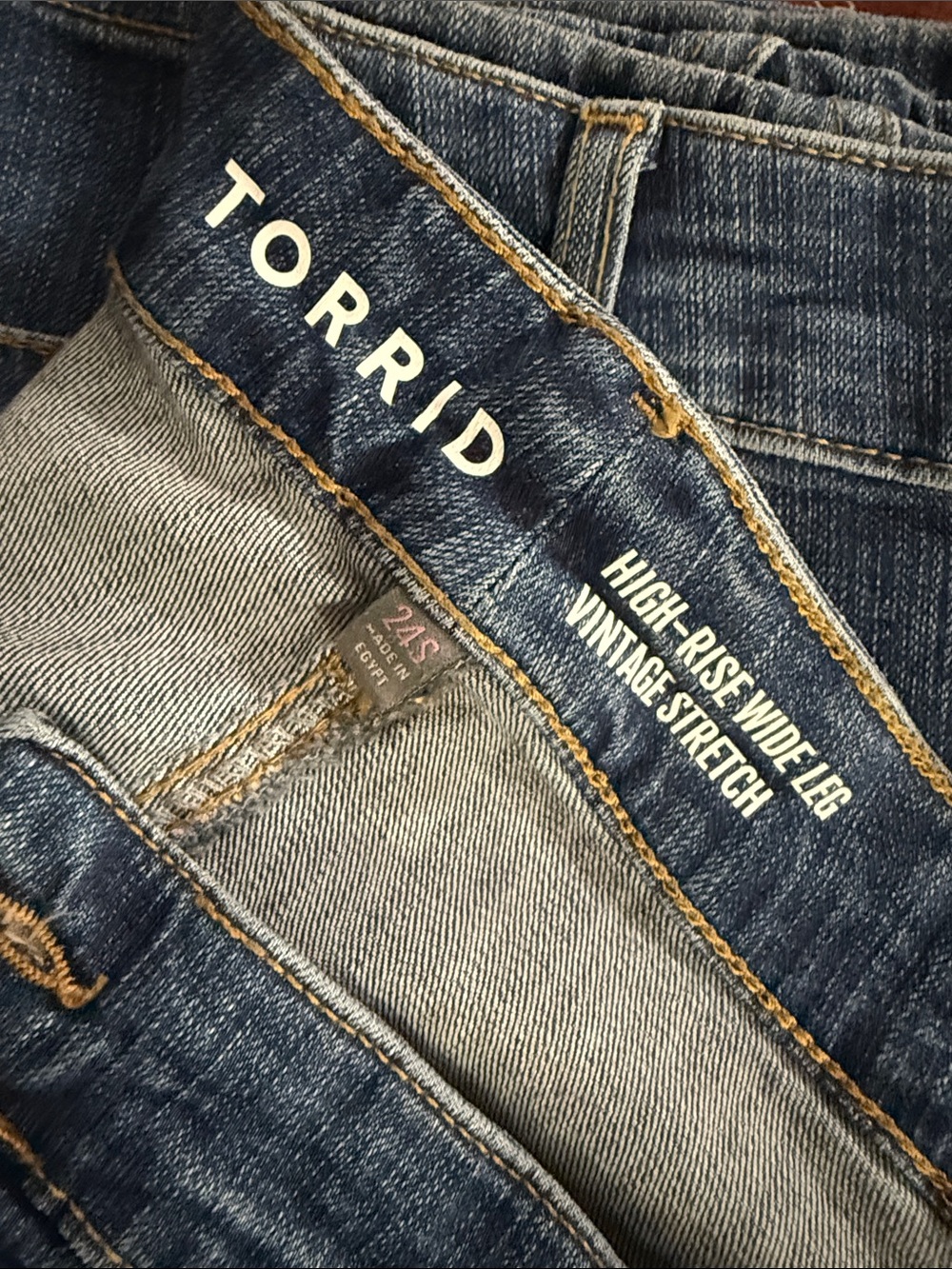 torrid High Rise Wide Leg Jeans - Picture 4 of 5